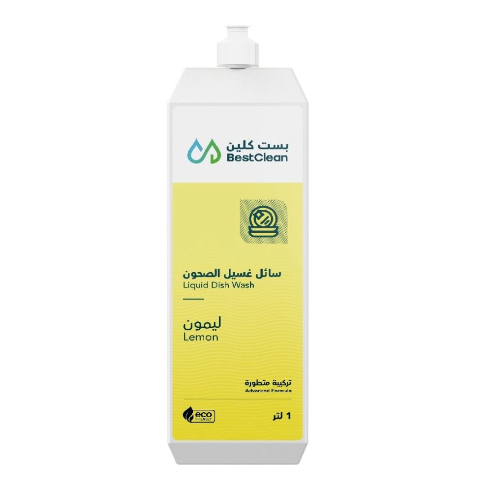 بست كلين سائل غسيل صحون بالليمون 1 لتر |  صيدلية.كوم.