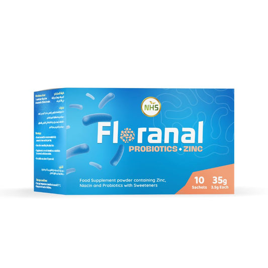 Nhs Floranal Probiotic and Zinc 10 sachets