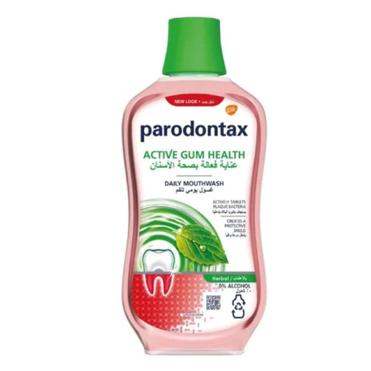 Parodontax Daily Mouthwash for Gum Health with Herbal Mint 500 ml