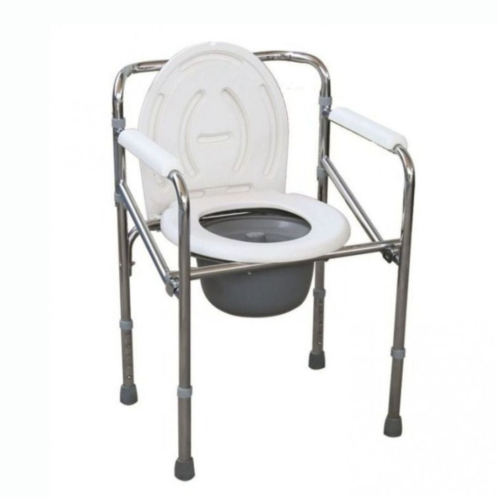 كرسي حمام ثابت من الستيل 44 سم |  صيدلية.كوم.