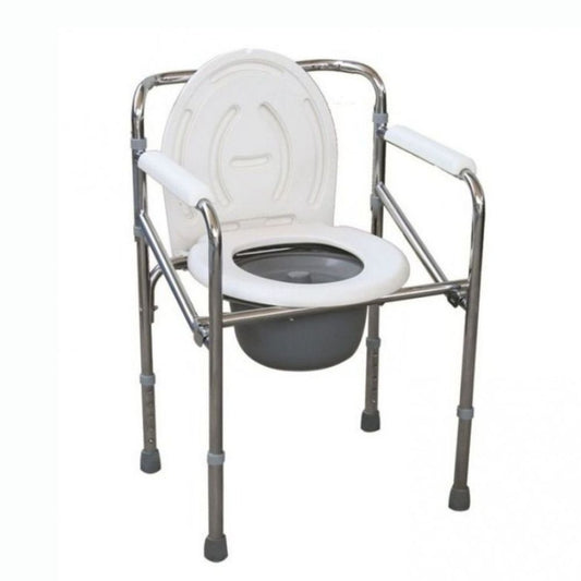 كرسي حمام ثابت من الستيل 44 سم |  صيدلية.كوم.