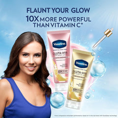 Vaseline Soft Glow Lotion with Gluta Hyaluronic Serum - Juice 200 ml