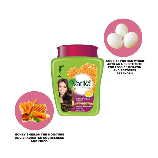 فاتيكا حمام زيت تغذية عميق للشعر ببروتين البيض 500 جم