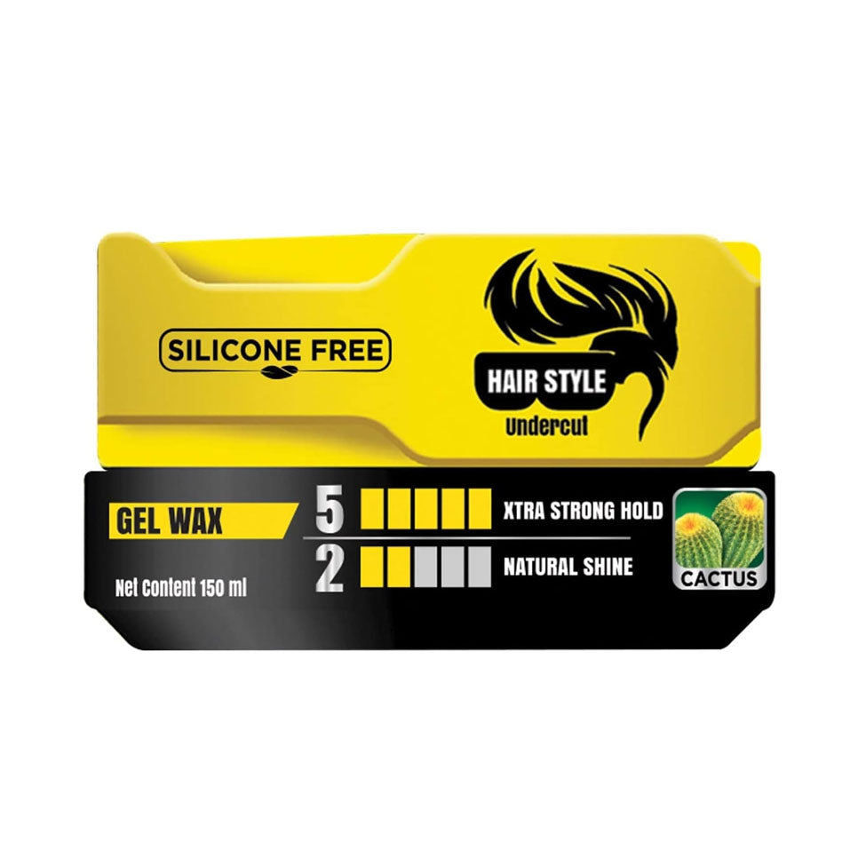 Vatika Men's Gel Wax Extra Strong Hold Natural Shine 150ml