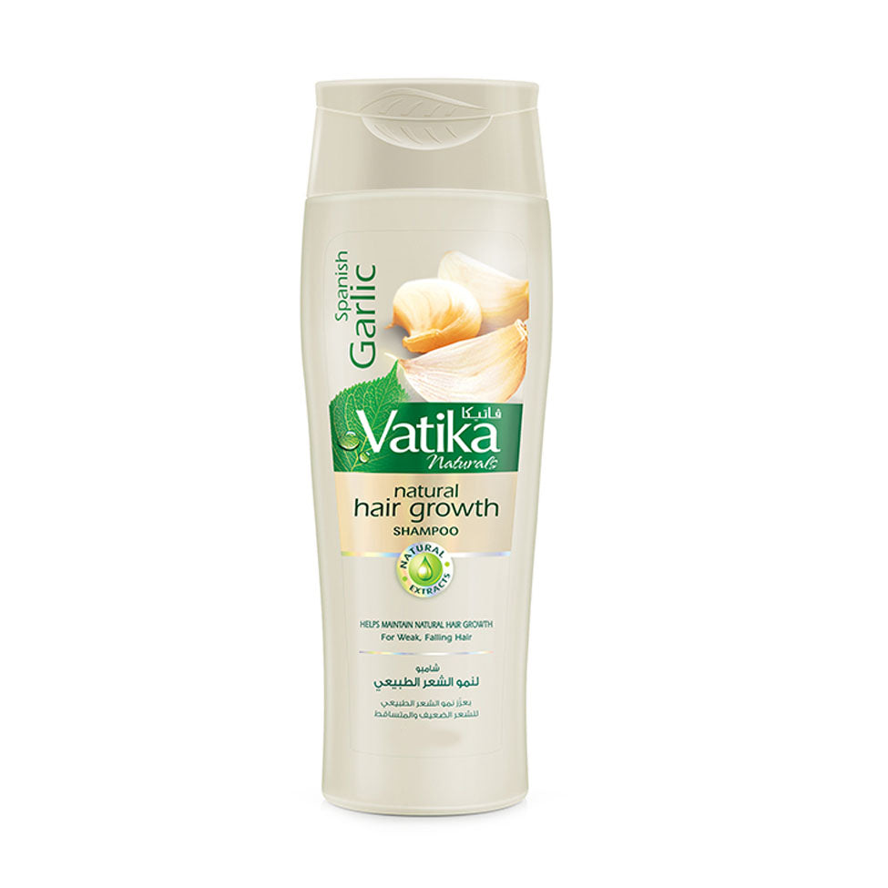 Vatika shampoo for natural hair growth with Spanish garlic 200 ml