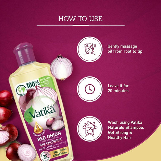 زيت الشعر بالبصل 300 مل من فاتيكا |  صيدلية.كوم.