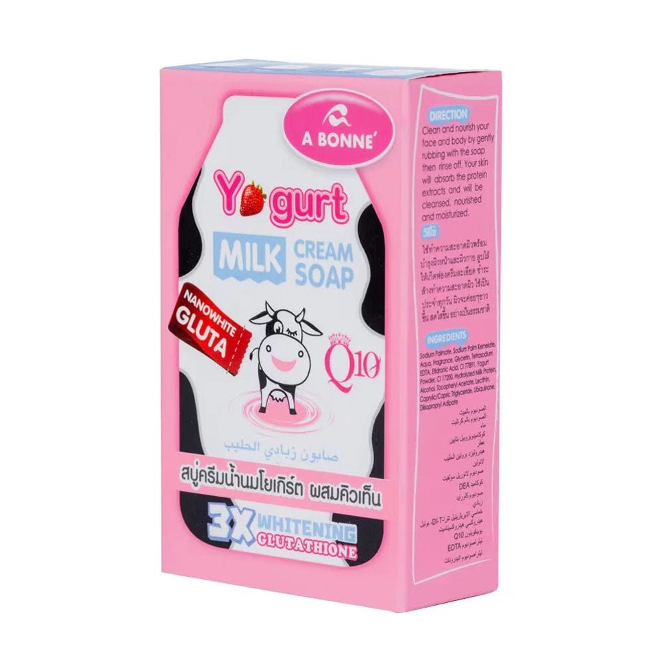 A Bonne creamy soap with yogurt and milk 90 g