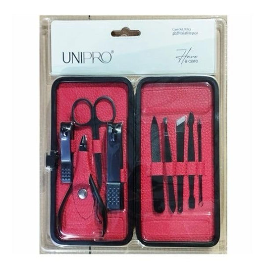 Unipro Nail Care Set 9pc مجموعه العنايه بالاظافر