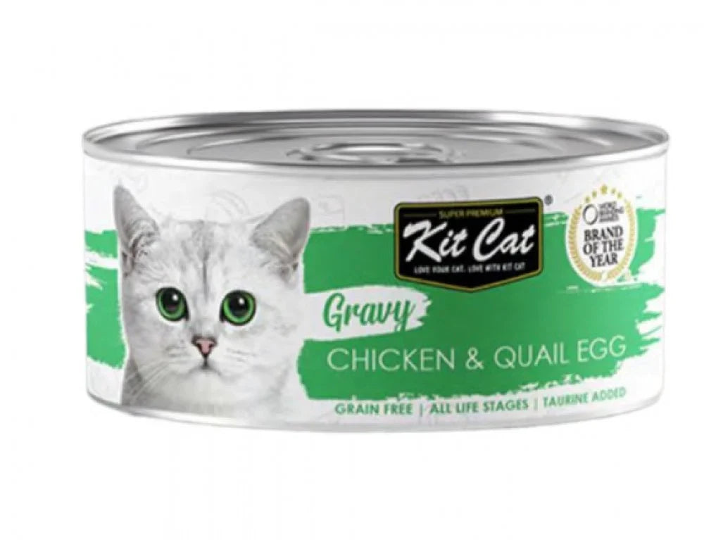 كت كات جرايفي معلبات دجاج وبيض السمان بالمرق 70 جم |  صيدلية.كوم.