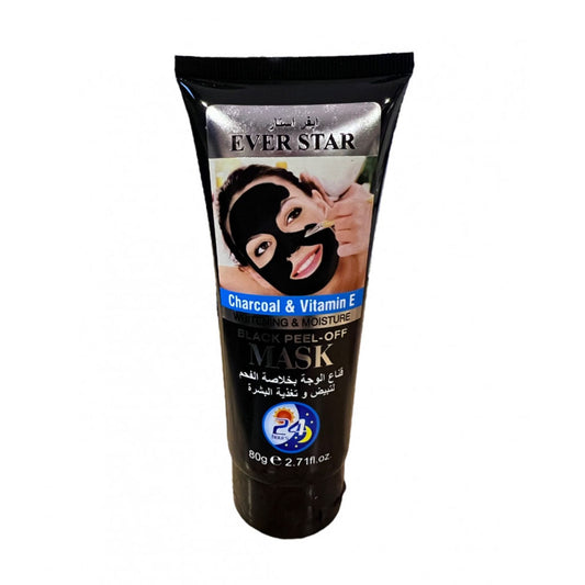 ايفر ستار قناع الوجه بخلاصة الفحم لتبيض وتغذية البشرة