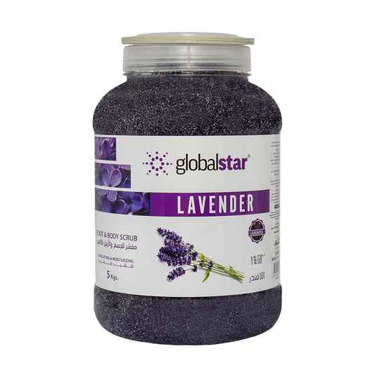 Body and Foot Scrub with Lavender Extract from Global Star 5 kg