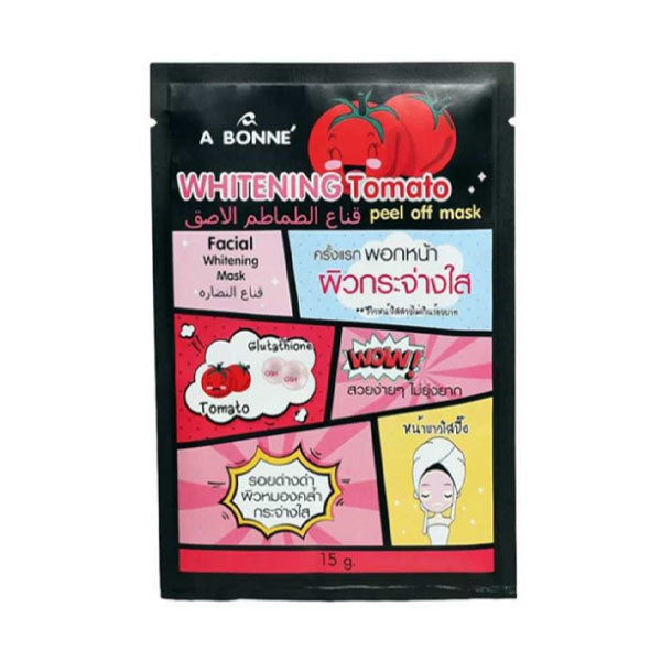 A بون قناع الوجه بمعجون الطماطم 