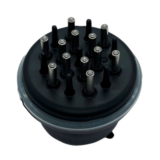 A tool for distributing oil to the hair