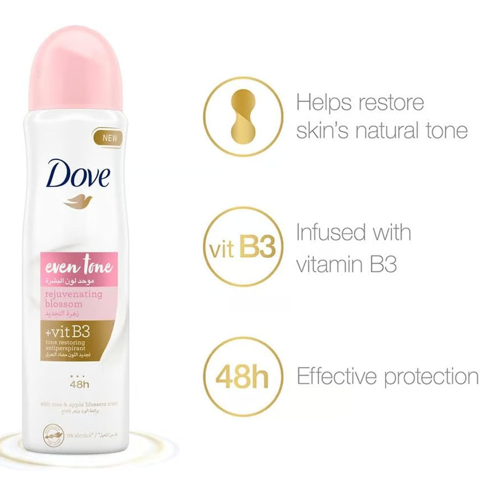 Dove Deodorant Spray Even Skin Tone 150 ml