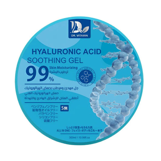 Dr. Vitamin Soothing & Moisturizing Gel with Hyaluronic Acid 300 ml