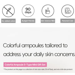 Deoproce Skin Care Ampoule Set 5 × 19 ml