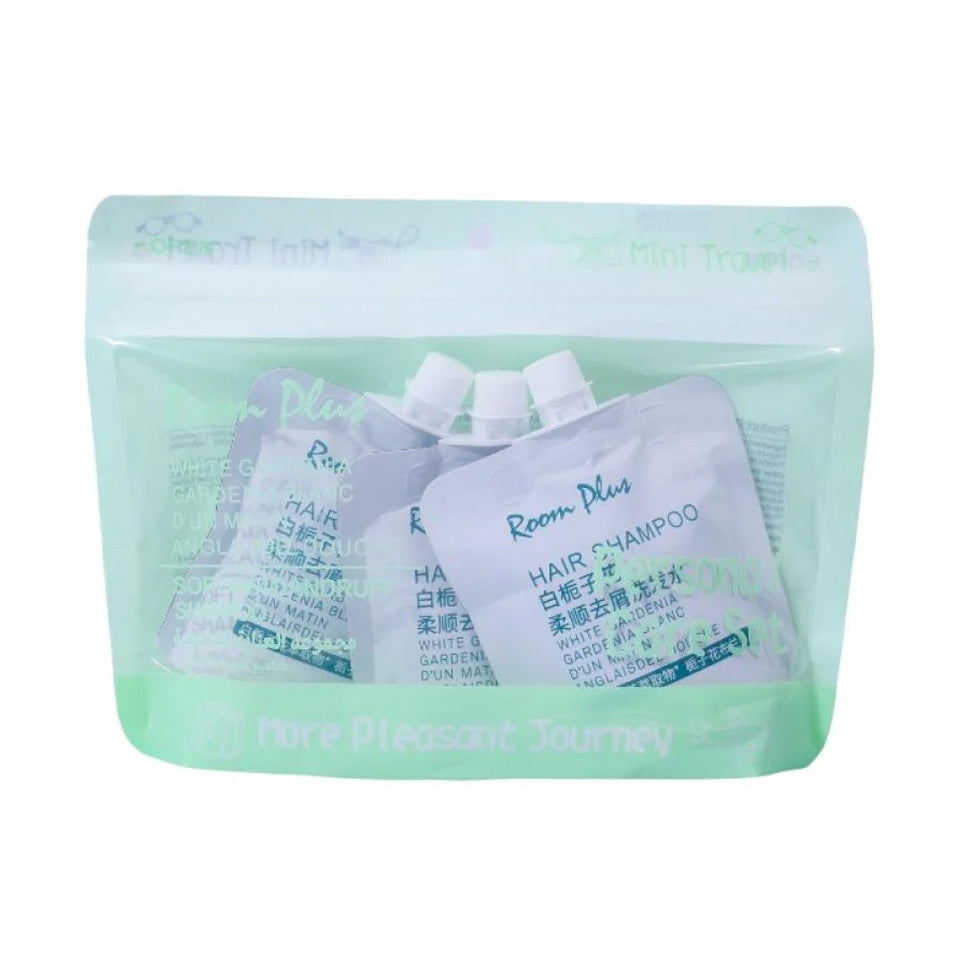 Room Plus Mini Personal Care Shampoo Set White Gardenia Anti Dandruff 3 x 30 ml