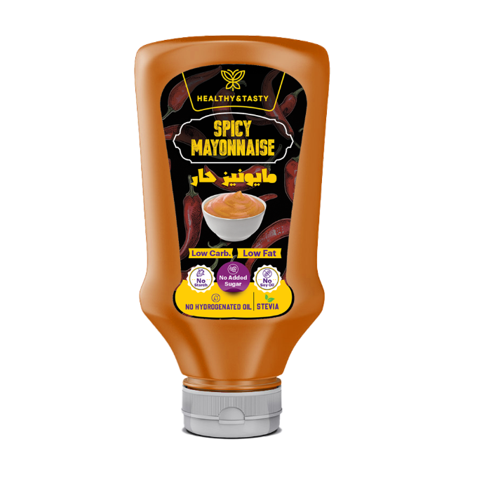 هيلثي اند تيستي صوص مايونيز حار 340 جم |  صيدلية.كوم.