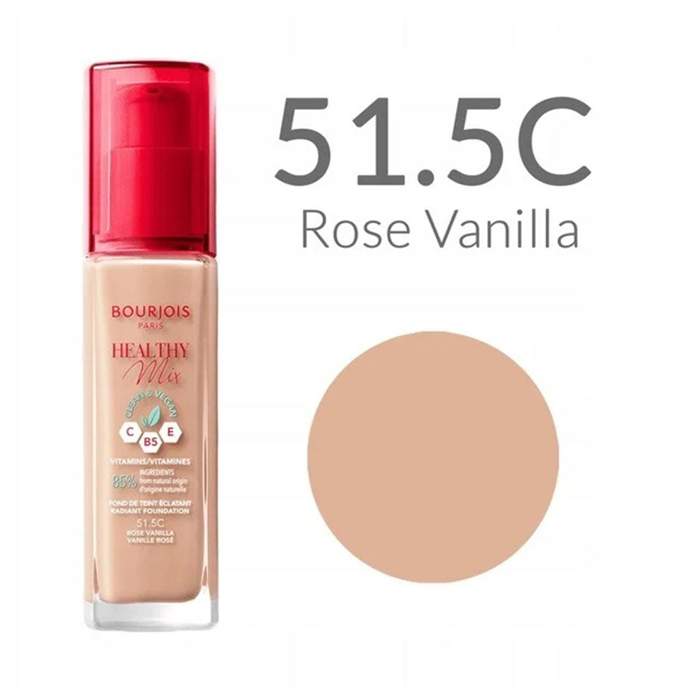 Foundation Healthy Mix Rose Vanilla 51.5C By Bourjois