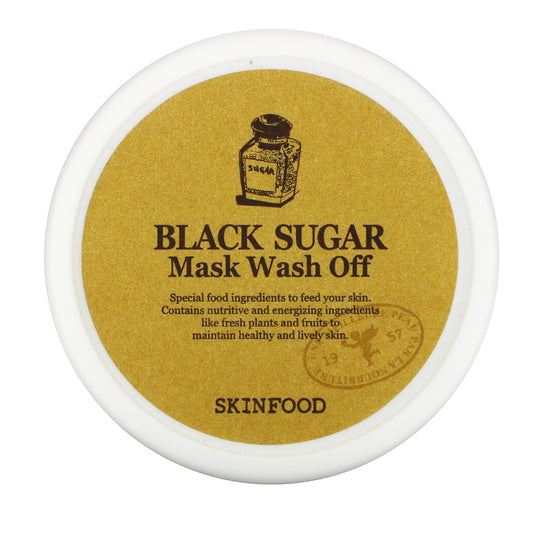 سكن فود قناع من السكر الأسود قابل للغسل 