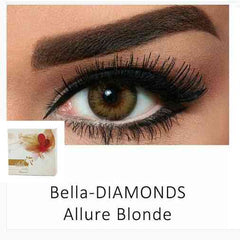 عدسات بيلا alure blonde.