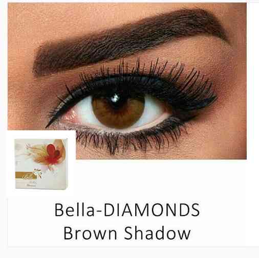 عدسات بيلا brown shadow.