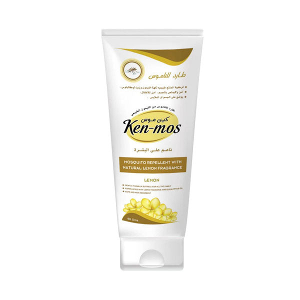 عناية الخليج كين موس كريم طارد للناموس برائحة الليمون 60 جم.