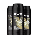 Offer Axe Gold Fresh Spray Deodorant 150 ml×3