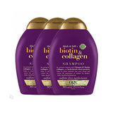 Offer OGX Biotin & Collagen Shampoo 385 ml x 3