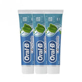 Offer Oral B Toothpaste and Mouthwash Refreshing Mint - 100ml - 3 Boxes