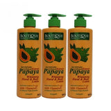 Boutique offer whitening hand and body lotion with papaya extract 500 ml x 3