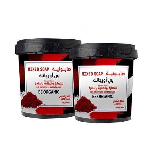 عرض بي أورجانك صابونية العكر الفاسي 500جم×2.
