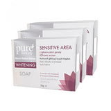 Pure Beauty offer Pure Beauty lightening soap for sensitive areas - 70 gm×3