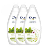 Dove Shower Gel Refreshing and Energizing with Cucumber and Green Tea Extract 750ml×3