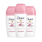 Offer Dove Beauty Finish Deodorant 50 ml×3