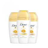 Offer Dove Go Fresh Grapefruit &amp; Lemongrass Antiperspirant Deodorant×3