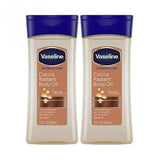 Offer Vaseline Cocoa Butter Skin Care Gel 200 ml x 2