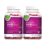 Offer Vitamin Beauty Gummies Hair & Nails 60 Pieces x 2 Pack