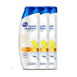 Offer Head & Shoulders Anti-Dandruff Shampoo Nature Fresh for Oily Hair 400 ml x 3