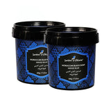 Jardin Oléans offer Moroccan local soap Blue Indigo - 500 grams x 2 