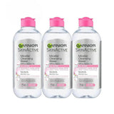 Offer Garnier Micellar Water Cleansing Make-up Remover for all skin types 400 ml x 3