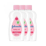 Johnson's Baby Oil 500ml x3 Offer