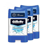 Offer Gillette Clear Cool Wave Antiperspirant Gel 70 ml x 3