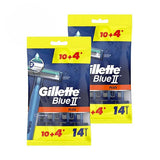 Gillette offer Blue2 Plus razor bag 10 pieces plus 4 free x 2