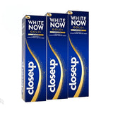 Closeup Now Gold Whitening 3 Times More Offer 75 ml x 3