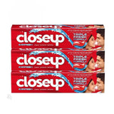 Offer Close-up Deep Action Toothpaste Red 100 ml x 3