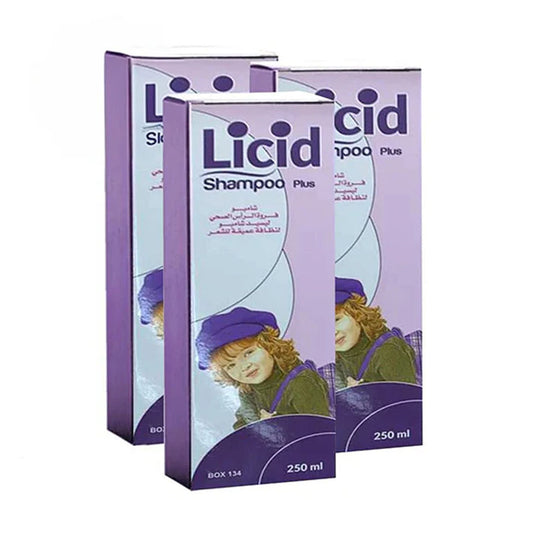 عرض ليسيد شامبو للقضاء على القمل شامبو 250 مل×3