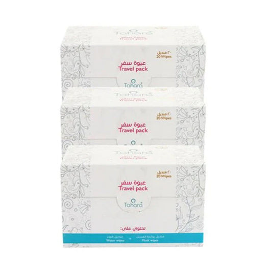 Free 2+1 Tahara Travel Wipes offer