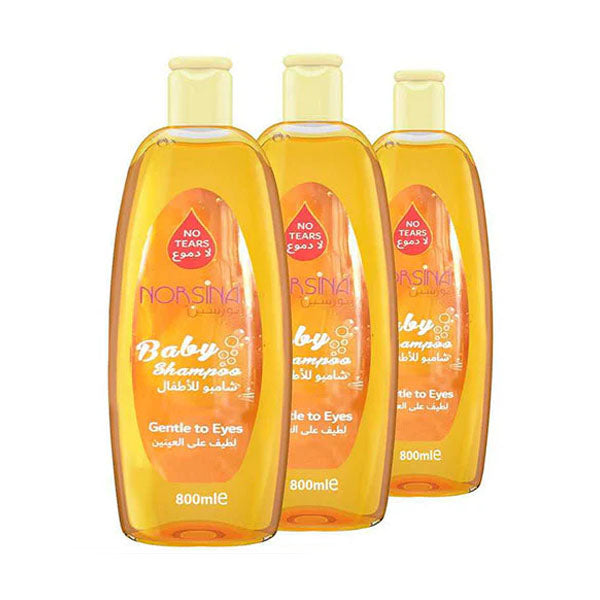 Norsina offer No More Tears baby shampoo, 800 ml x 3 bottles