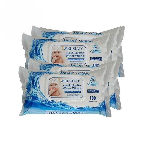ويلزيد مناديل أطفال 3×100 ناعمة وخالية من الكحول |  صيدلية.كوم.